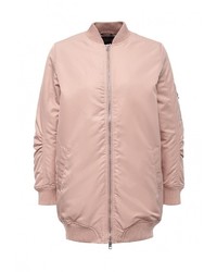 Женская розовая куртка-пуховик от QED London