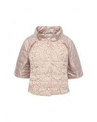 Женская розовая куртка-пуховик от Rinascimento
