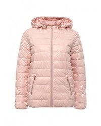 Женская розовая куртка-пуховик от Tom Tailor Denim