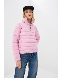 Женская розовая куртка-пуховик от Tommy Jeans
