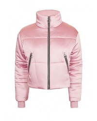 Женская розовая куртка-пуховик от Topshop