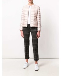 Женская розовая куртка-пуховик от Moncler