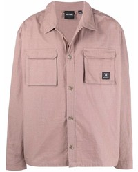 Мужская розовая куртка-рубашка от Daily Paper