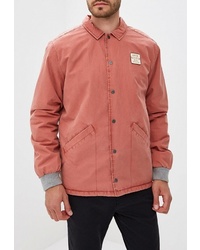 Мужская розовая куртка-рубашка от Quiksilver