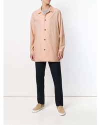Мужская розовая куртка-рубашка от Stephan Schneider