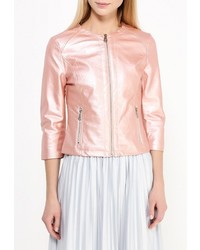 Женская розовая куртка от B.Style