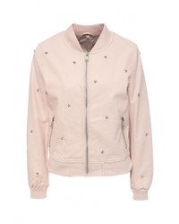 Женская розовая куртка от B.Style