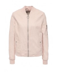 Женская розовая куртка от B.Style