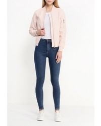 Женская розовая куртка от B.Style