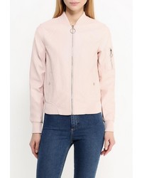 Женская розовая куртка от B.Style