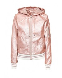 Женская розовая куртка от B.Style