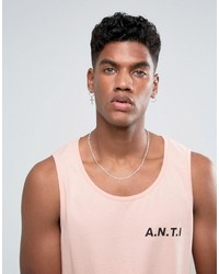 Мужская розовая майка от Antioch