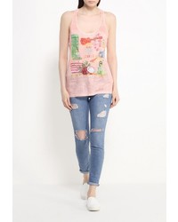 Женская розовая майка от Brave Soul