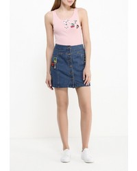 Женская розовая майка от Brave Soul