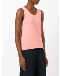 Женская розовая майка от Le Tricot Perugia