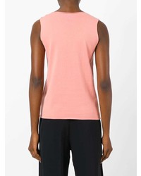 Женская розовая майка от Le Tricot Perugia