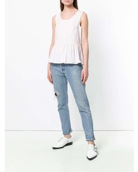 Женская розовая майка от Dondup