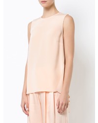 Женская розовая майка от Adam Lippes