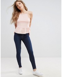 Женская розовая майка от Miss Selfridge