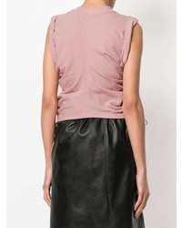 Женская розовая майка от T by Alexander Wang