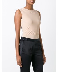 Женская розовая майка от Maison Margiela