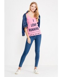 Женская розовая майка от Спартак