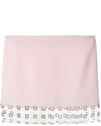 Розовая мини-юбка от Paco Rabanne