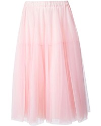 Розовая пышная юбка из фатина от P.A.R.O.S.H.