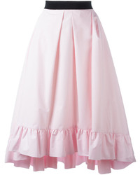 Розовая пышная юбка