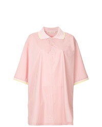 Женская розовая рубашка поло от Marni