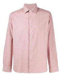 Мужская розовая рубашка с длинным рукавом от Altea