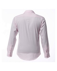 Мужская розовая рубашка с длинным рукавом от BIRIZ
