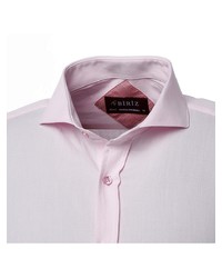 Мужская розовая рубашка с длинным рукавом от BIRIZ