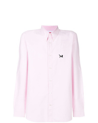 Мужская розовая рубашка с длинным рукавом от Calvin Klein 205W39nyc
