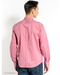 Мужская розовая рубашка с длинным рукавом от Conver