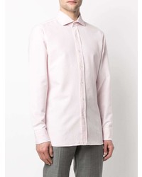 Мужская розовая рубашка с длинным рукавом от Tom Ford