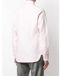 Мужская розовая рубашка с длинным рукавом от Tom Ford