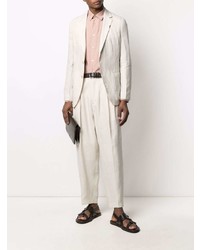 Мужская розовая рубашка с длинным рукавом от Paul Smith