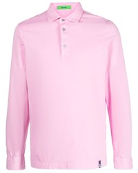 Мужская розовая рубашка с длинным рукавом от Drumohr