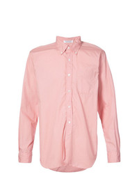 Мужская розовая рубашка с длинным рукавом от Engineered Garments