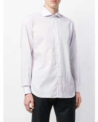 Мужская розовая рубашка с длинным рукавом от Corneliani