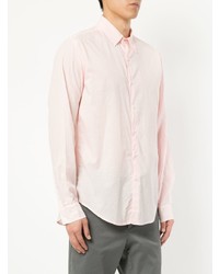 Мужская розовая рубашка с длинным рукавом от Jac+ Jack