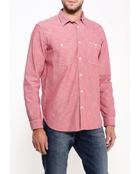 Мужская розовая рубашка с длинным рукавом от Gap