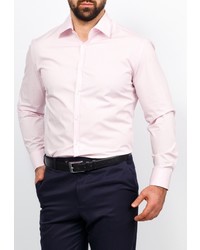 Мужская розовая рубашка с длинным рукавом от GREG
