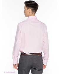 Мужская розовая рубашка с длинным рукавом от Incity