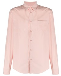 Мужская розовая рубашка с длинным рукавом от Kenzo