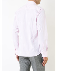 Мужская розовая рубашка с длинным рукавом от GUILD PRIME