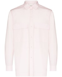 Мужская розовая рубашка с длинным рукавом от Lou Dalton