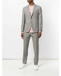 Мужская розовая рубашка с длинным рукавом от Dondup