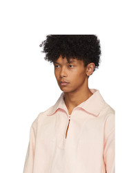 Мужская розовая рубашка с длинным рукавом от Jacquemus